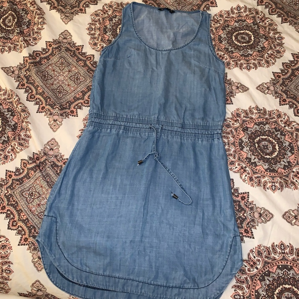 Blue sun dress